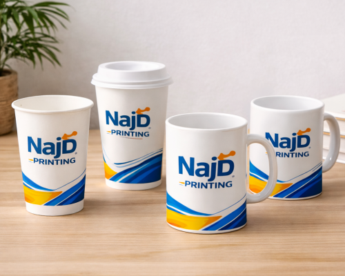 طباعة اكواب