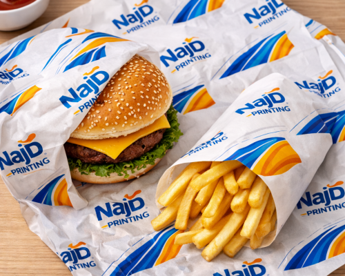 طباعة ورق تغليف طعام